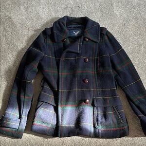 American Eagle Outfitters Plaid Jacket